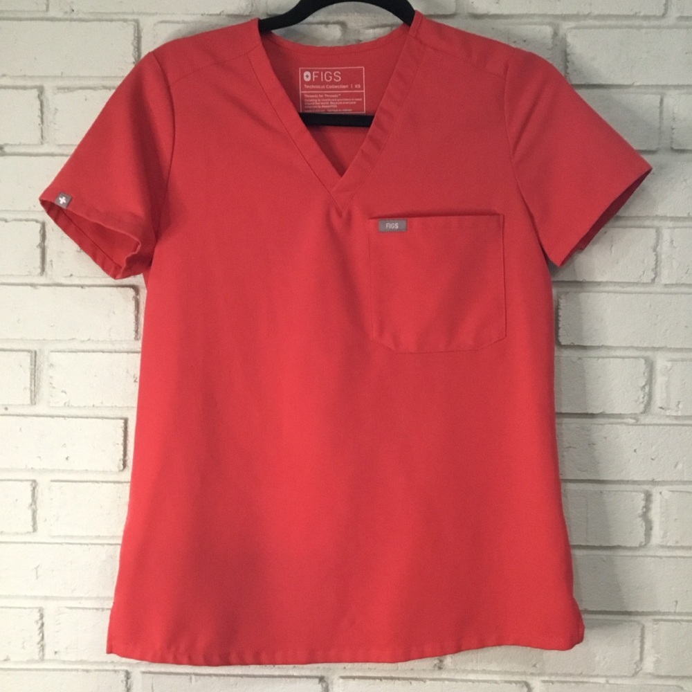 Figs Limited Edition Clay Color Short Sleeve Scrub PO3143
